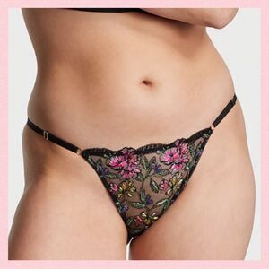Very Sexy Embroidered Adjustable String Cheeky Panty
VICTORIA'S SECRET nwt
